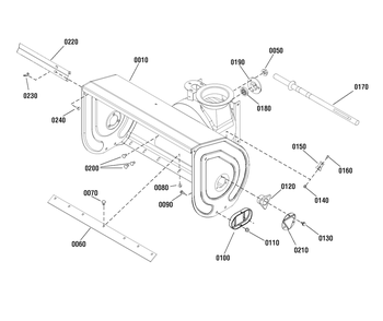 Part Location Diagram of 1687776YP Murray Auger Housing Kit, 30